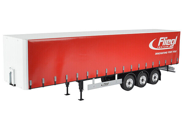Carson 500907235/C907235 1:14 Curtain Sided Trailer Fliegl (For Tamiya Trucks)