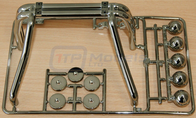 Tamiya 58397 Toyota Hilux High Lift, 9115194/19115194 K Parts (Roll Bar & Spots)