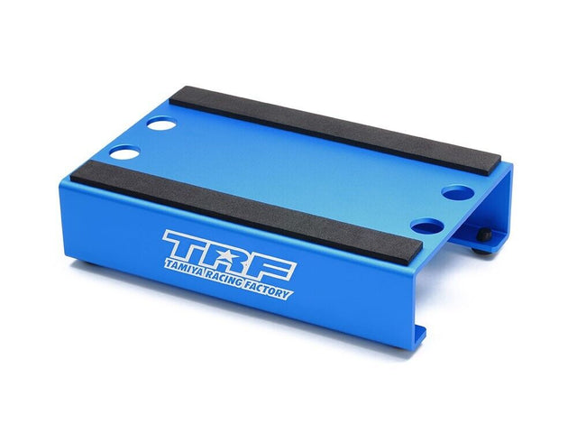 Tamiya 42371 TRF R/C Car Maintenance Stand (Blue), (TRF419/TRF420/TA08/TD4), NIP