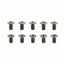 Tamiya 51625 3x6mm Steel Countersunk Hex Head Screws (10 Pcs.), (TRF/TB Evo) NIP