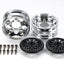 Tamiya 54794 Two-Piece Mesh Wheels (2 Pcs, Black) (TT01/TT02/TA02/TA03/TL01) NIP