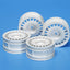 Tamiya 51021 Rally Dish Wheels 4 Pcs. (White, 26mm/+2), (TB01/TT01/TT02/*50861)