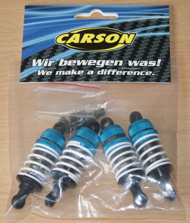 Carson 500405863 Aluminum Touring Car Oil Damper Set 55mm, (For Tamiya TT-02)