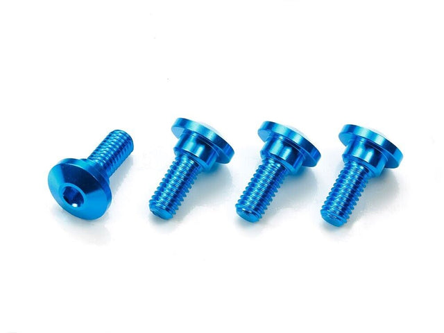 Tamiya 54862 Aluminum Servo Step Screws (4 Pcs.), (TA07/TA08/TB05/TRF420), NIP