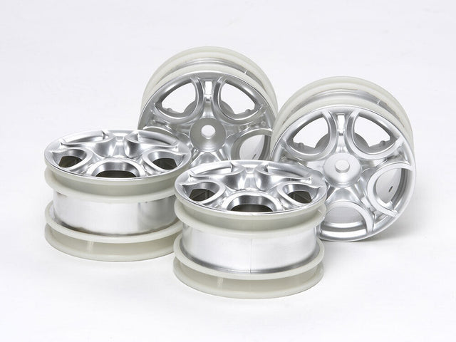 Tamiya 51405 C-Shaped 10-Spoke Wheels (4 Pcs.), (M03/M04/M05/M05Ra/M06/M07/M08)