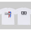 Tamiya 67242 TRF (Tamiya Racing Factory) Logo T-Shirt (White) Large, 42in Chest
