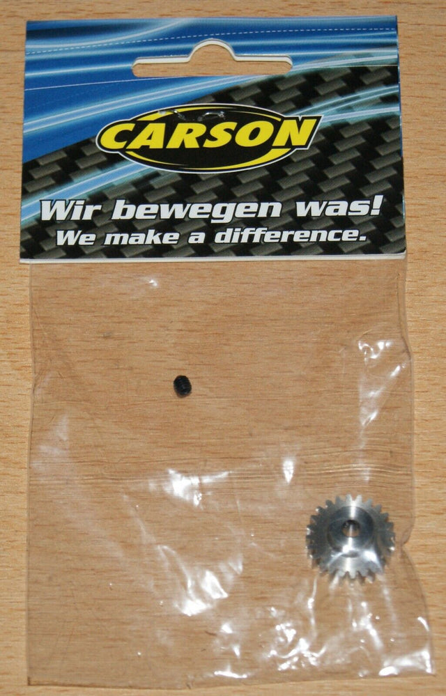 Carson 500013432 24T Steel Pinion Gear (0.6/06 Module) Tamiya Avante/Egress/TT02