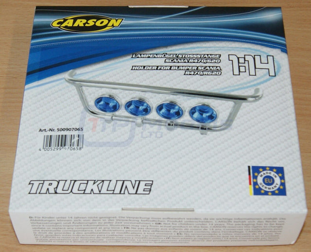 Carson 500907065/C907065 Light Holder for Bumper (For Tamiya Scania R470/R620)