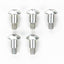 Tamiya 84175 4x11.5mm Step Screw (5 Pcs.), (TA01/TL01/M03/DF02/GF-01/TT02B), NIP