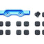 Tamiya 22038 TD4 Aluminum Rear Suspension Mount, (Super Avante/Astute TD2), NIP