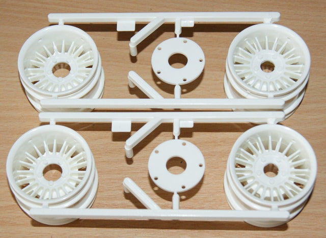 Tamiya Audi Quattro/Opel Ascona/Wheeler, 9005127/19005127 F Parts (Wheels), NEW