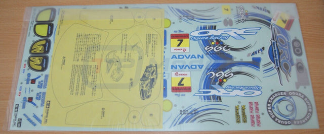 Tamiya 58425 ORC Amemiya SGC-7/TB03/TT01E, 9495578/19495578 Decals/Stickers