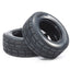 Tamiya 51589 On Road Racing Truck Tires/Tyres (2 Pcs.), (MAN Hahn/Buggyra/TT01)