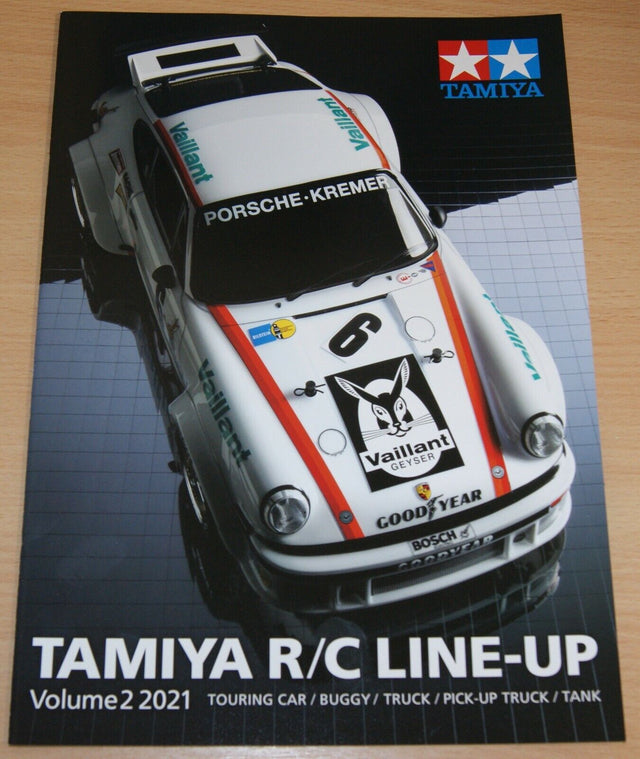 Tamiya 64434 R/C Line-Up Volume 2 2021 (English/RC), (Porsche 934 45th Anni) NEW