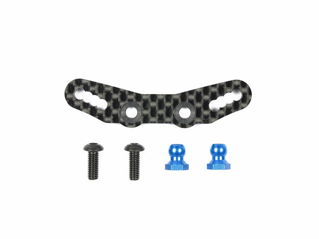 Tamiya 54889 M-08 Concept Carbon Damper Stay (Front), (M08/M08R/M-08R), NIP