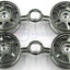 Tamiya 58614 Suzuki Jimny JB23/MF-01X, 9335746/19335746 Wheel Bag (4 Pcs.), NEW