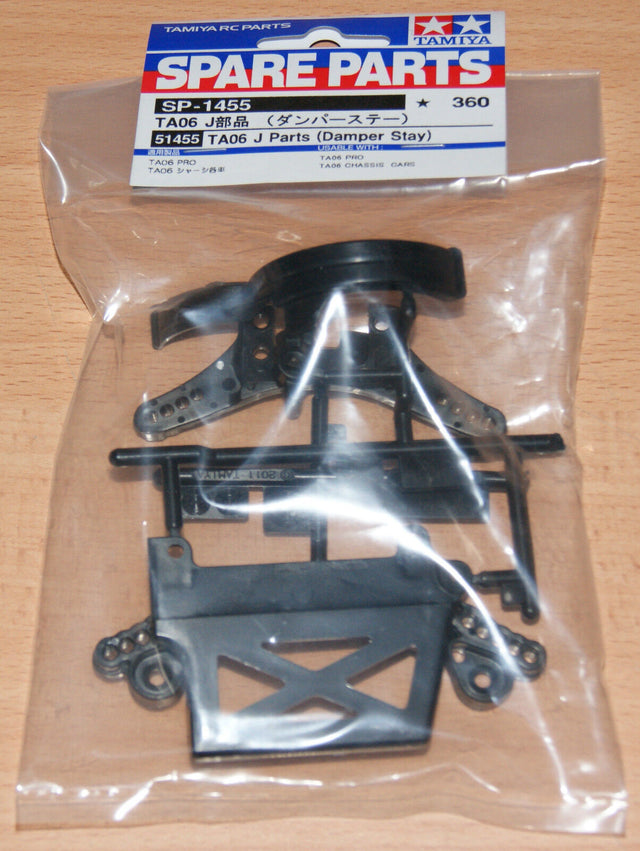 Tamiya 51455 TA06 J Parts (Damper Stay), (TA-06/TA06 Pro/TA06MS), NIP