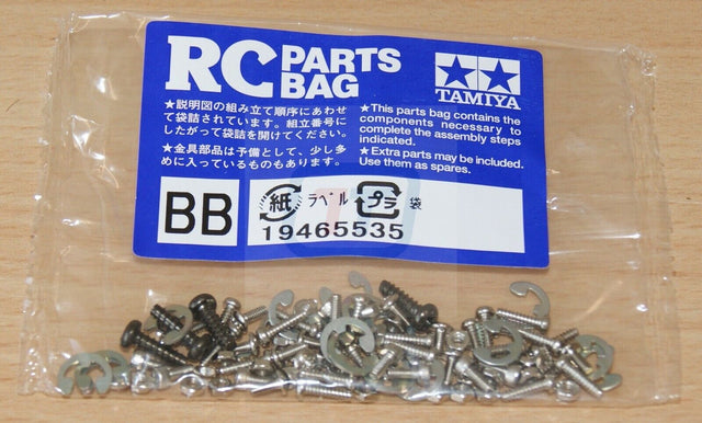 Tamiya 56305 Mercedes-Benz 1838LS, 9465535/19465535 Screw Bag BB, NIP