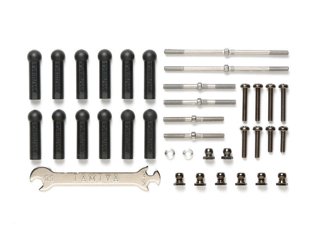 Tamiya 54572 DT-03 Full Turnbuckle Set, (DT03/DT03T/DT-03T), NIP