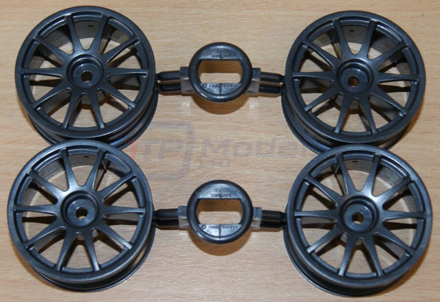 Tamiya 58508 VW Scirocco GT24-CNG/TT01E/TT02 9335628/19335628 Wheel Bag (4 Pcs.)