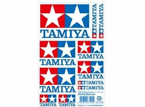 Tamiya 67125 Official Logo Sticker/Decal Set, NIP