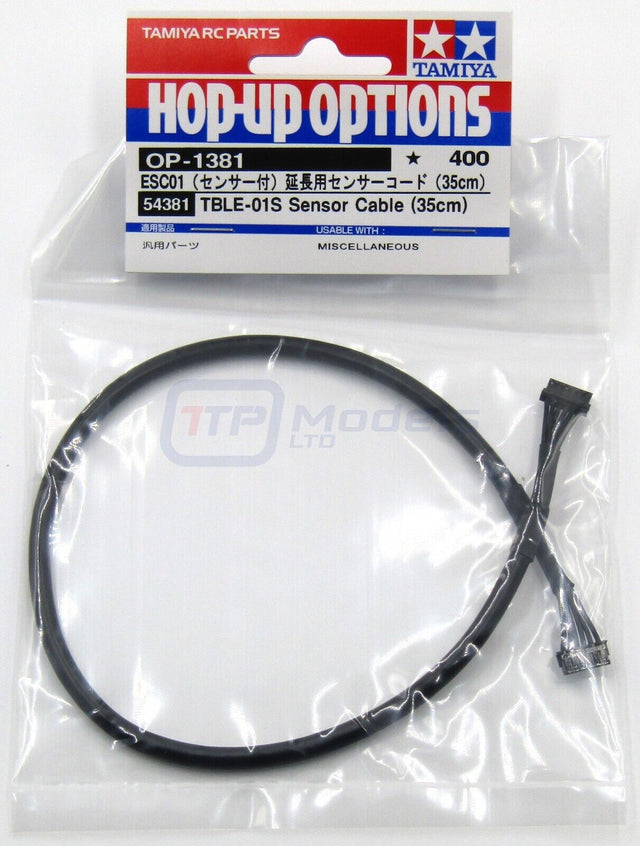 Tamiya 54381 TBLE-01S Sensor Cable/Wire (35cm/350mm), TBLE-02s/TBLE-03s/TBLE-04s