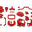 Tamiya 54916 T3-01 A Parts (Gearbox) (Red), (T301/Dancing Rider/Dual Rider), NIP