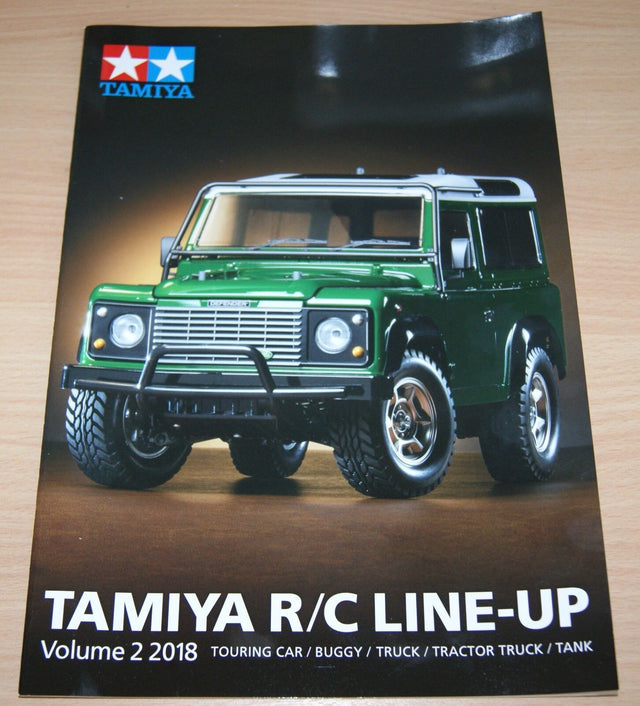 Tamiya 64416 R/C Line-Up Volume 2 2018 (English/RC), NEW