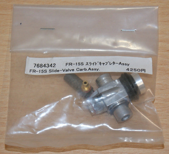 Tamiya 7684342/17684342 FR-15S Slide-Valve Carburetor Assembly (NDF-01), NIP