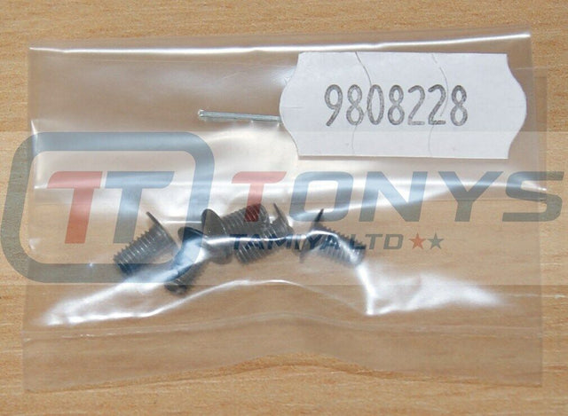 Tamiya 9808228/19808228 3x6mm Flat Screw (5 Pcs.), (TA05V2/TA06/DB01R), NIP