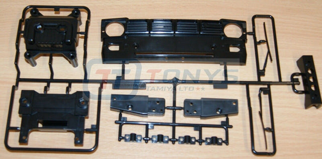 Tamiya 58397 Toyota Hilux High Lift, 9225105/19225105 W Parts (Grill/Wipers) NEW