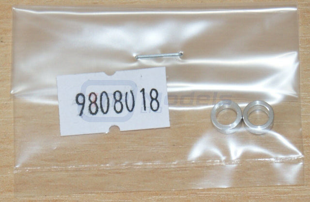 Tamiya 9808018/19808018 4x2.8mm Spacer (2 Pcs.), (TA05/TA-05/TA05IFS), NIP