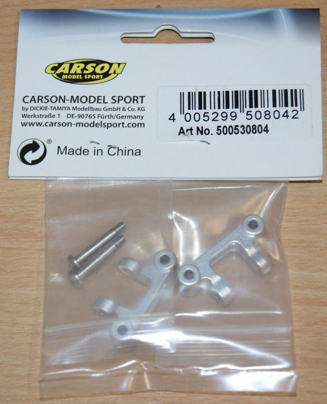 Carson 500530804 Tamiya DT02/DT03 Aluminum Front C-Hub (Carrier) (2 Pcs.), NIP