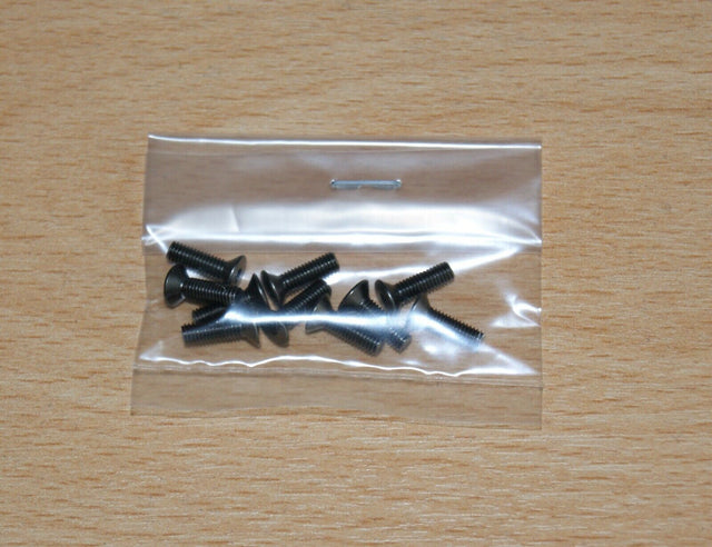 Tamiya 9805957/19805957 3x10mm Hex Head Countersunk Screw (10 Pcs.), NIP