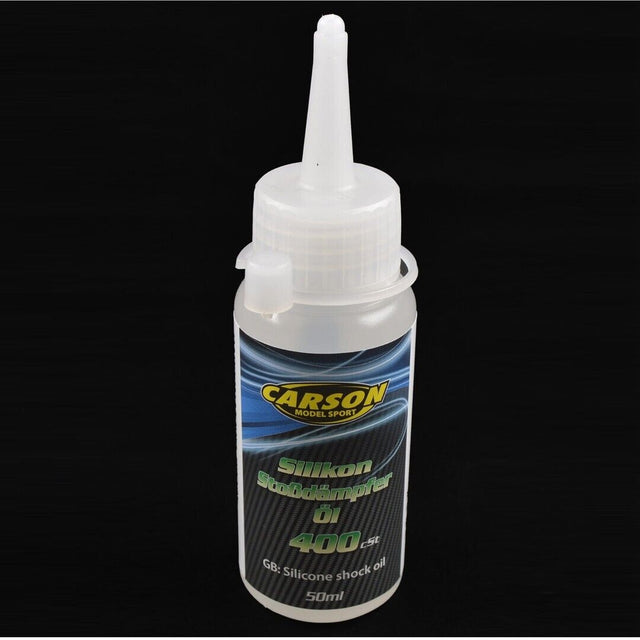 Carson 500905197 Silicone Damper/Shock Oil, 400cSt 50ml (For Tamiya), NIP