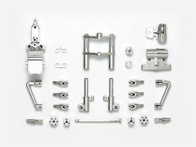 Tamiya 54829 T3-01 B Parts (Front Fork) (Plated), Dancing Rider/Dual Rider, NIP