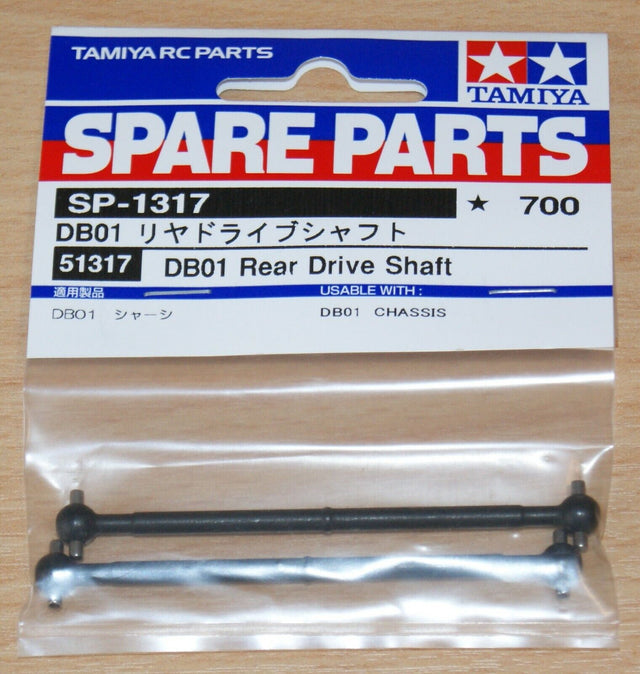 Tamiya 51317 DB01 Rear Drive Shafts (DB-01/Durga/Baldre/DB02/Leonis/DB-02/DN01)