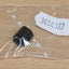 Tamiya 43530 TNX 5.2R/TGM04/Nitrage 5.2, 3454383/13454383 Flywheel Nut, NIP