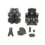 Tamiya 54349 DB02 Carbon Reinforced S Parts (Rear Gear Case), (DB-02/Leonis) NIP