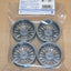 Tamiya 51046 Medium-Narrow 18-Spoke Wheels (Offset 0) (TA07/TA08/TB04/TB05/TC01)