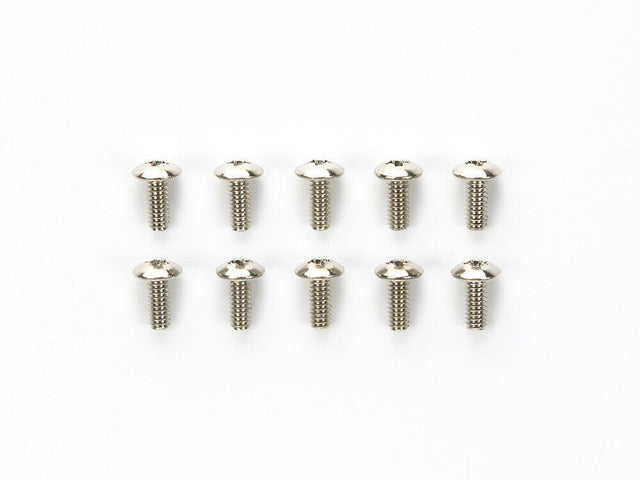 Tamiya 94802 2x5mm Truss Screw (10 Pcs.), (Scania/King/Grand/Knight Hauler/MAN)