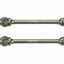 Tamiya 42360 42mm Drive Shafts for Low Friction Double Joint Cardan Shafts (2Pc)