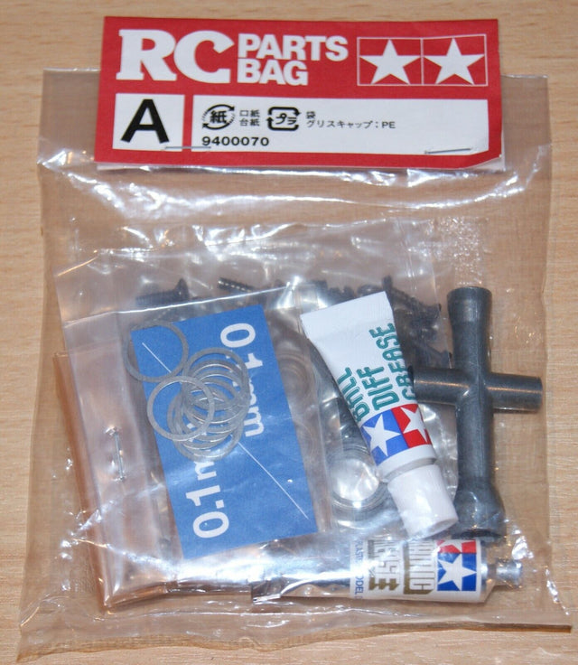 Tamiya 58310 Mercedes-Benz CLK-DTM/TB02/TB-02, 9400070 Metal Parts Bag A, NIP