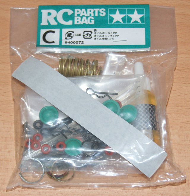 Tamiya 58310 Mercedes-Benz CLK-DTM/TB02/TB-02, 9400072 Metal Parts Bag C, NIP