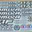 Tamiya 42240 TRF417x V5 Chassis Kit, 1424473/11424473 Logo Decals/Stickers NIP