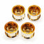 Tamiya 47417 WR-02CB T Parts (Wheel Rims) (Orange Plated) Comical Grasshopper