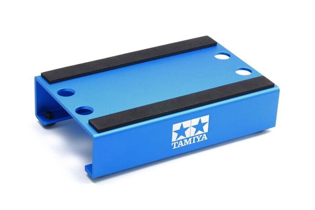 Tamiya 42371 TRF R/C Car Maintenance Stand (Blue), (TRF419/TRF420/TA08/TD4), NIP