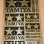 Tamiya 67260 Official Logo Sticker/Decal Set Gold (Black & Gold), NIP