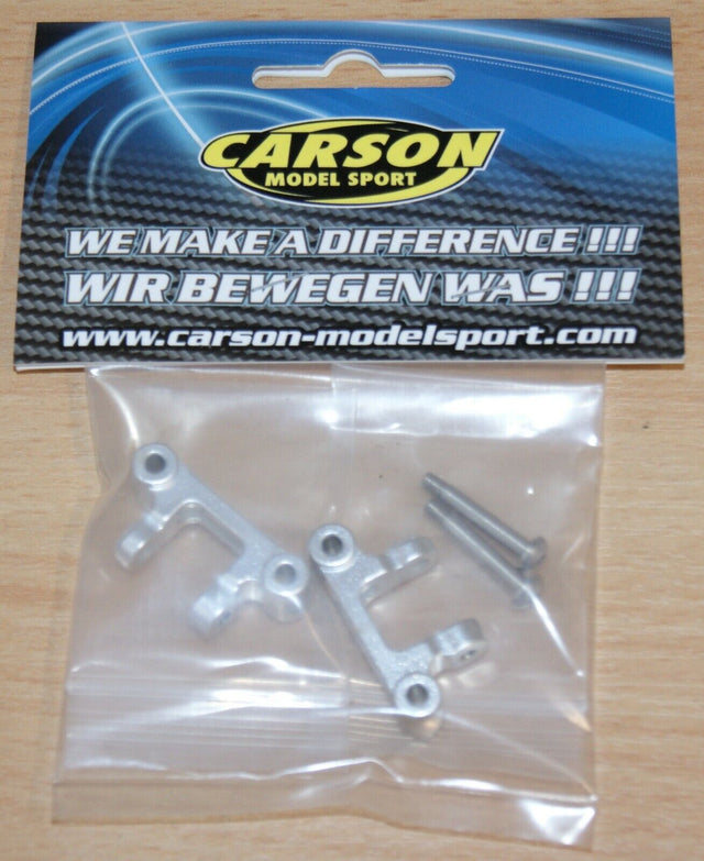 Carson 500530804 Tamiya DT02/DT03 Aluminum Front C-Hub (Carrier) (2 Pcs.), NIP