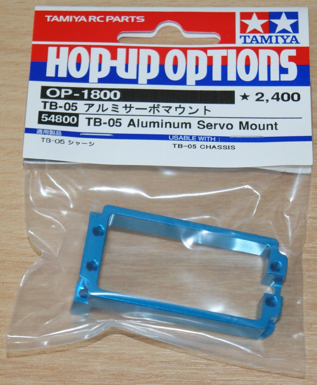 Tamiya 54800 TB-05 Aluminum Servo Mount, (TB05 Pro/TB05R/TB-05R), NIP